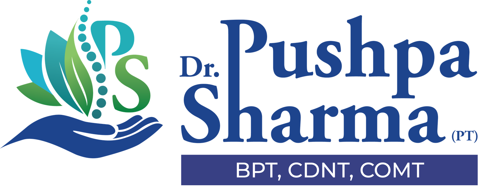 Dr. Pushpa Sharma Physiotherapy Logo